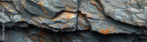 A close-up of a rock surface with random patterns of erosion