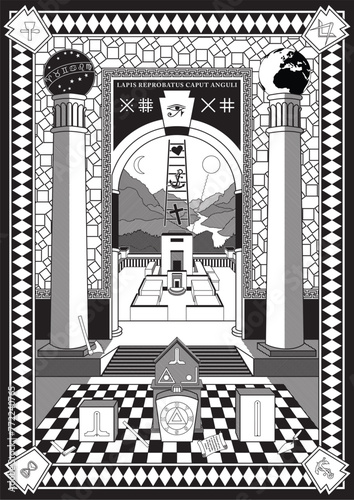 Mark Master Mason Tracing Board BW.indd