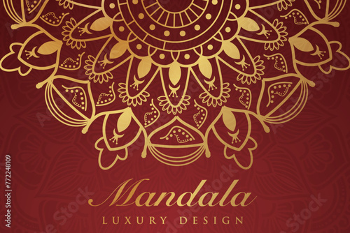 Elegant luxury mandala pattern design, mandala decorative background, mandala greeting card invitation, circle pattern vector design. islamic pattern