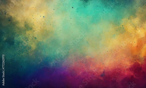 An abstract iridescent grainy grunge texture background image. © Dompet Masa Depan