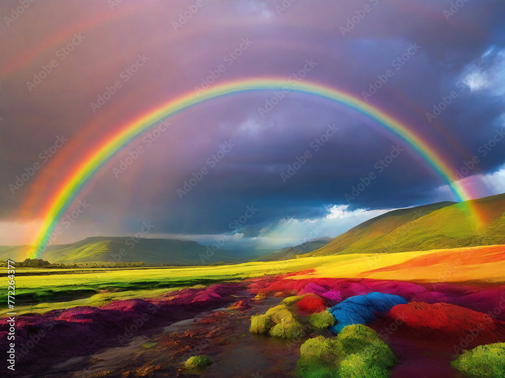 Obraz premium Rainbow