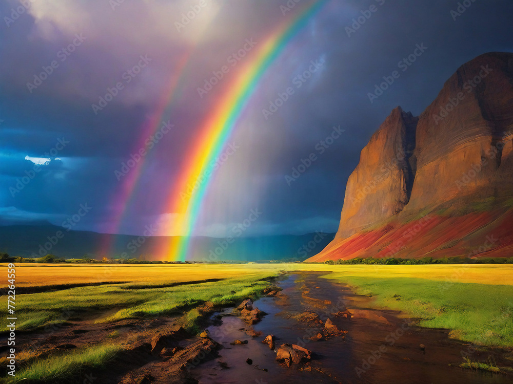 Obraz premium Rainbow