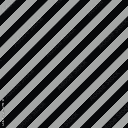 Seamless Black color Striped Background 45-degree