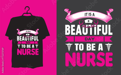 nurse t shirt design vactor
