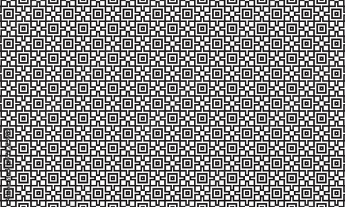 Embrace timeless elegance with this captivating black and white geometric pattern. Perfect for adding sophistication to your designs.