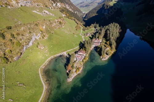Berggasthaus Seealpsee from above photo