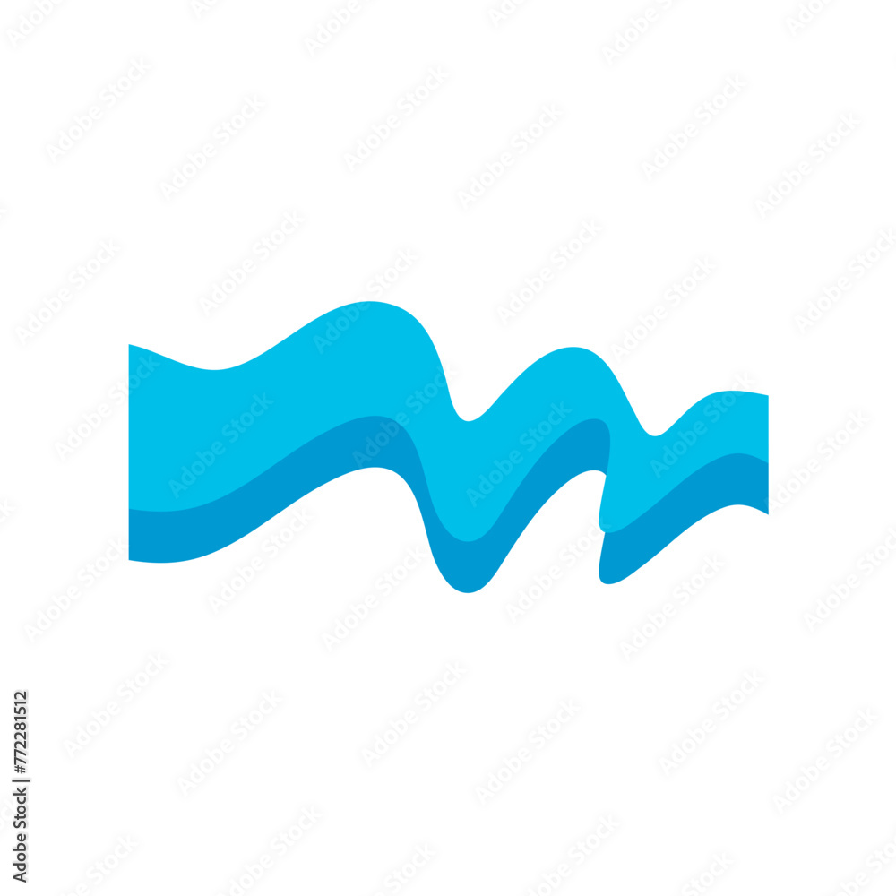Wave water shape Wave water shape