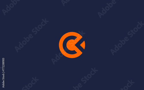 letter c with circle logo icon design vector design template inspiration