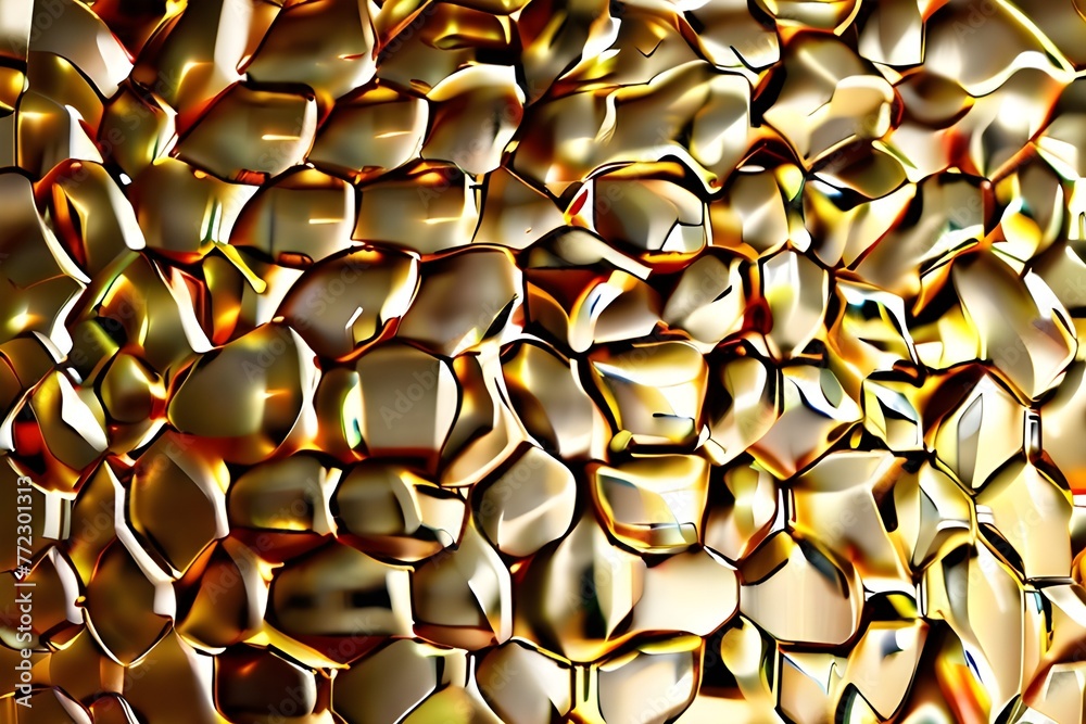 Golden background. Gold texture. Beautiful luxury gold background. Shiny golden texture Generative AI