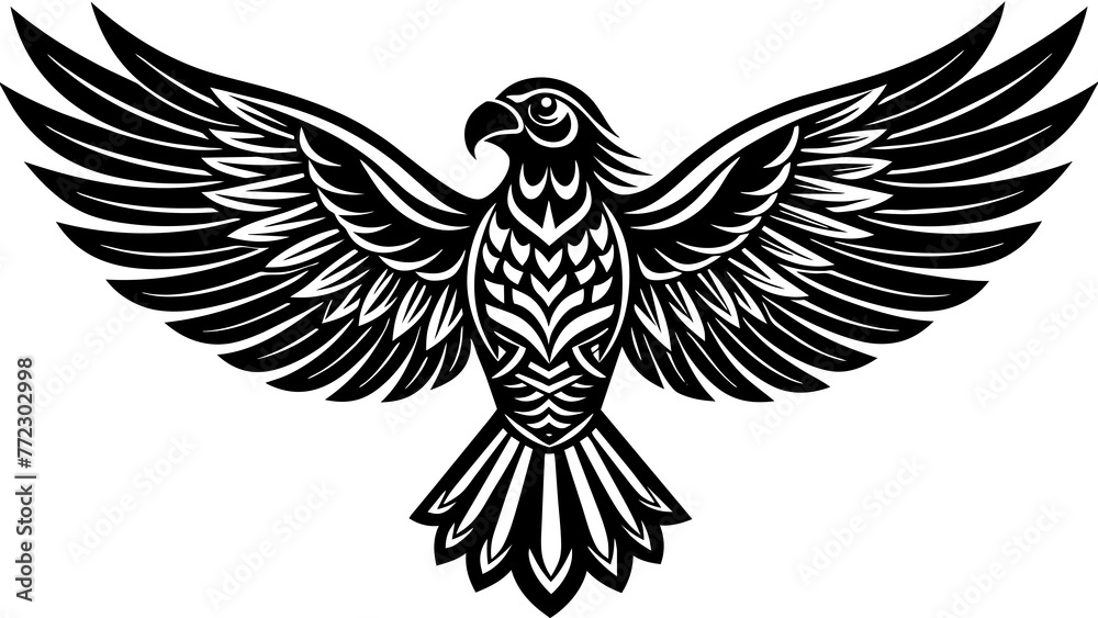 Obraz premium bird and svg file