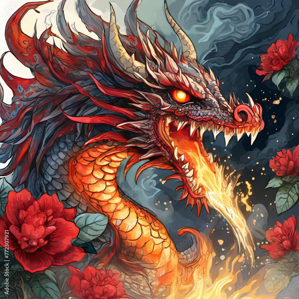 flame dragon flame dragon