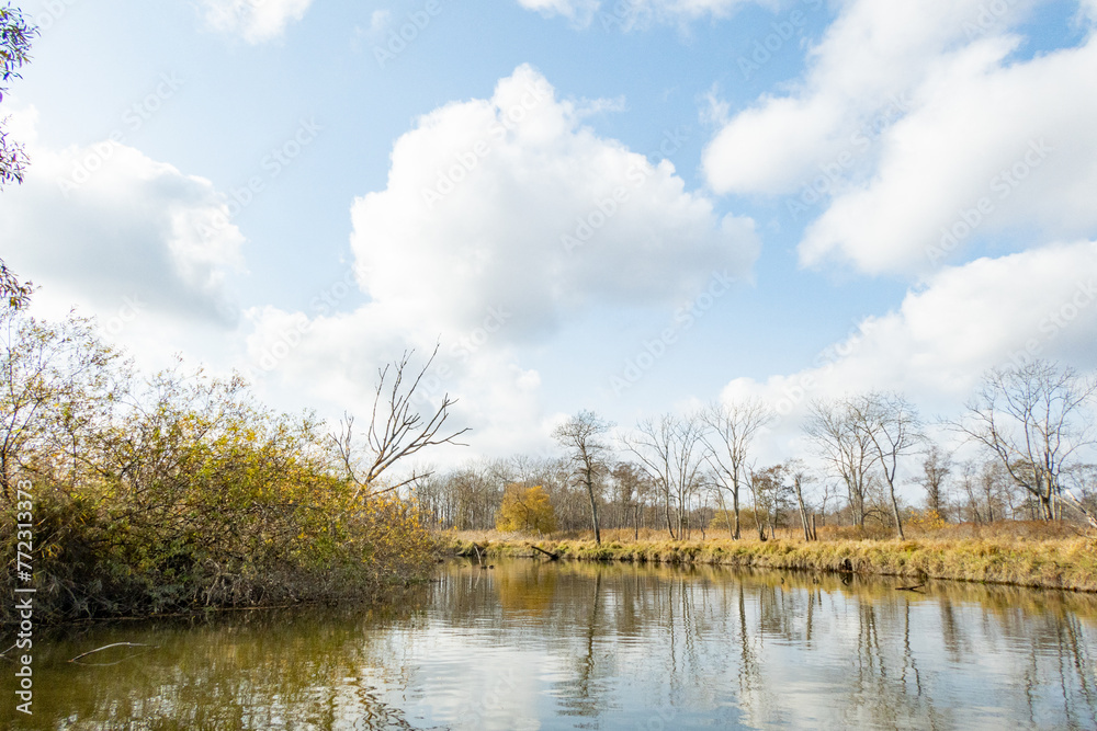 Obraz premium 釧路湿原塘路湖