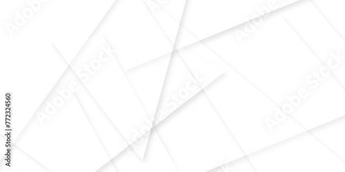 abstract White paper triangles as energy mess abstract pattern in bright light with soft light shadows, Space design concept. halftone style.  Texture of paper in retro style, crumple.