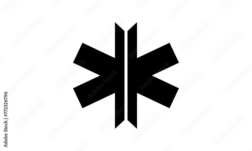 Obraz premium stethoscope logo, medical logo