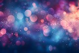 A Soothing Abstract Background with Bokeh Lights Perfect for Adding Text
