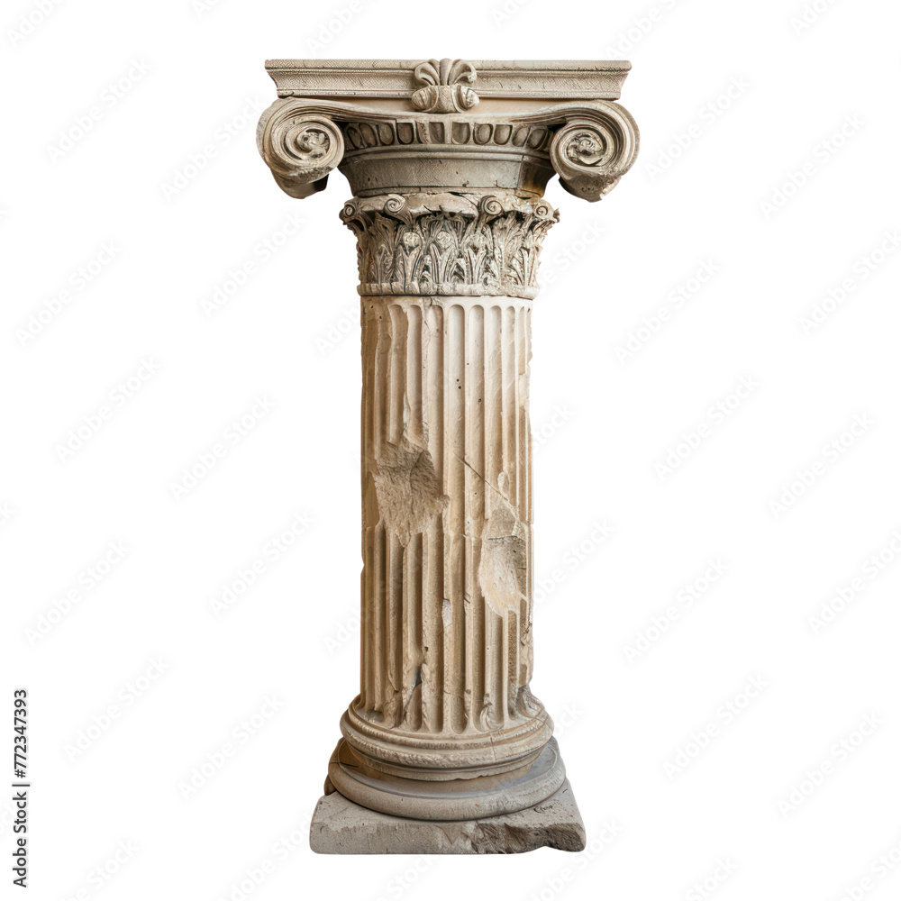 Doric of Greek Art objsect iolate on transparent png.
Doric of Greek Art objsect iolate on transparent png.