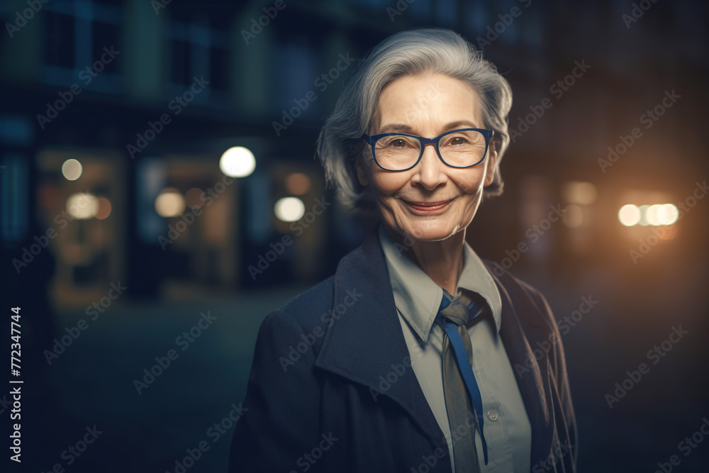 Portrait of a senior woman