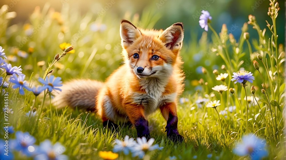 red fox vulpes red fox vulpes