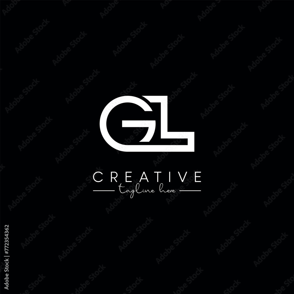 Creative unique letter GL LG initial based stylish business logo design. Creative unique letter GL LG initial based stylish business logo design.