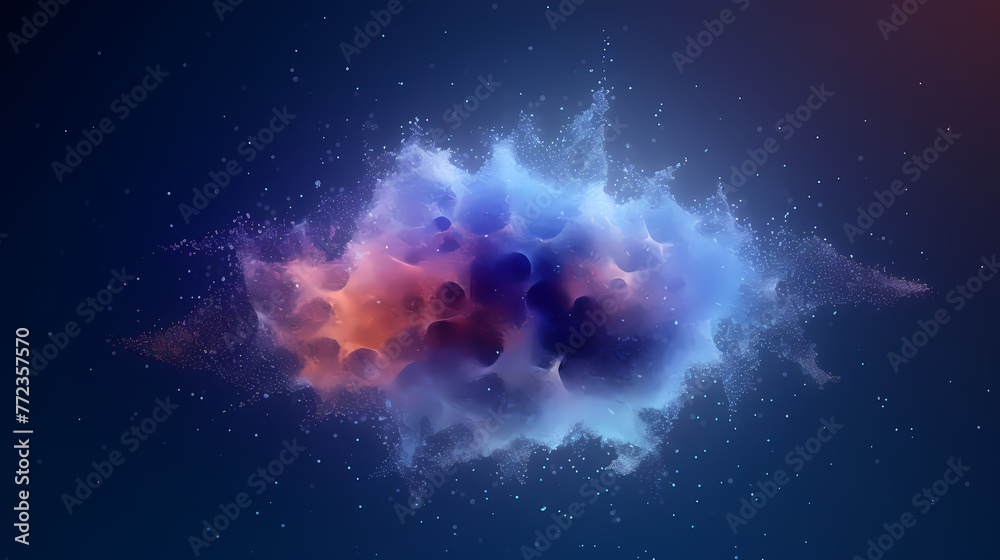 Abstract particle background Abstract particle background