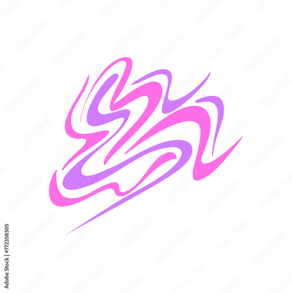 Obraz premium Abstract Psycdelic Pattern