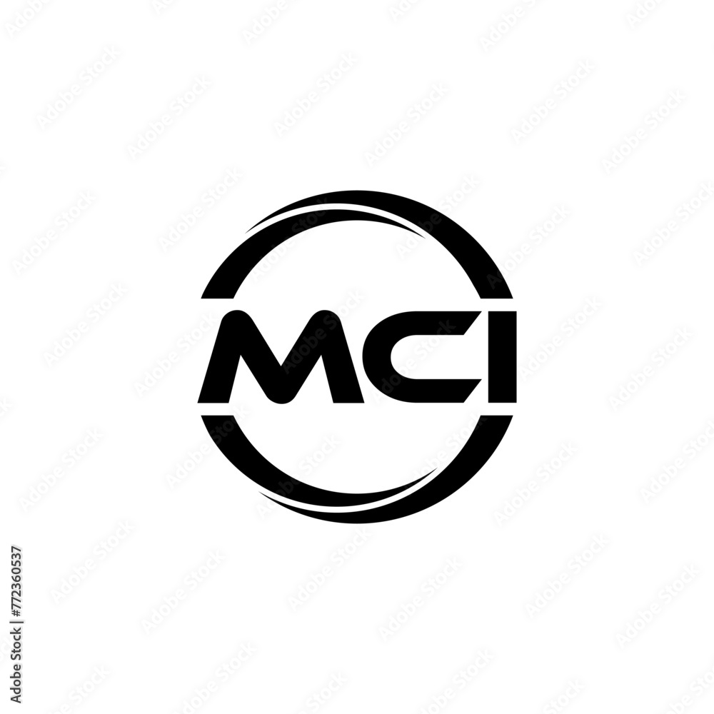 MCI letter logo design in illustration. Vector logo, calligraphy designs for logo, Poster, Invitation, etc. MCI letter logo design in illustration. Vector logo, calligraphy designs for logo, Poster, Invitation, etc.