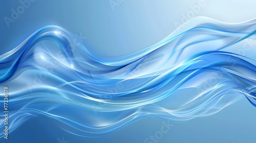 blue wave background