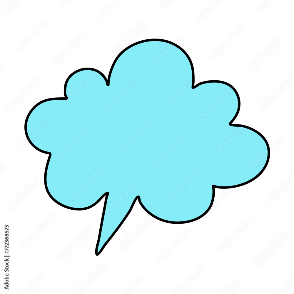 Speech Bubble Clouds Speech Bubble Clouds