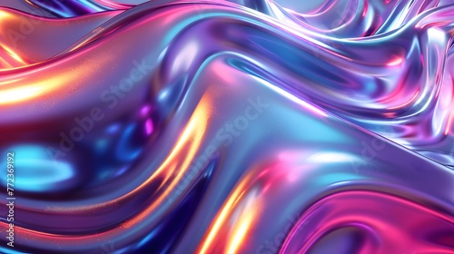 purple wave background