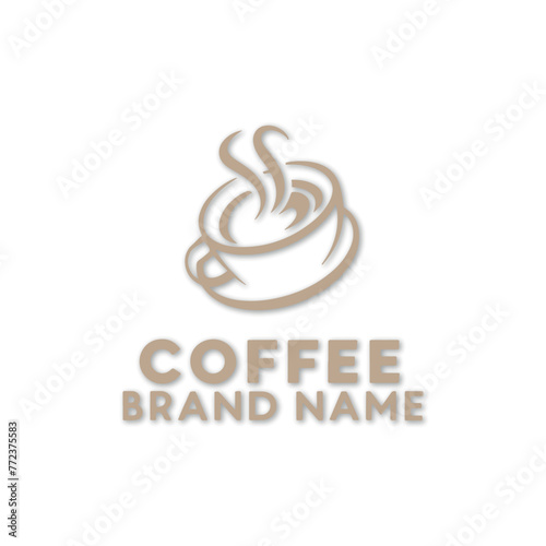 Coffee, coffee shop logo template design