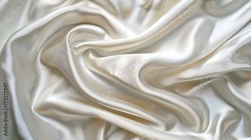 white silk satin for fabric texture
