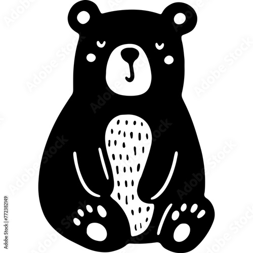 Doodle Black Bear