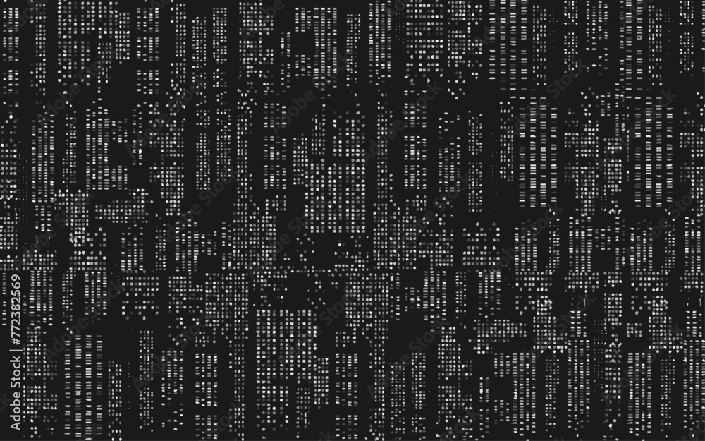 white pixel isolated on black background. white pixel isolated on black background.