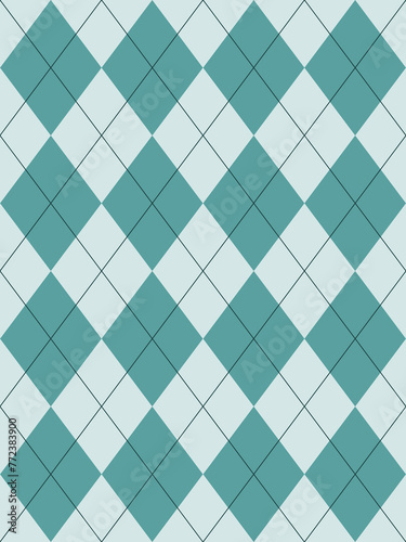 Seamless Argyle Sweater Background