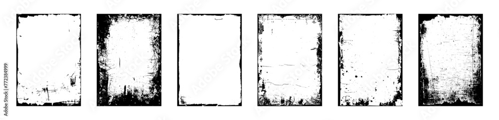Grunge Urban Background. Overlay covers with old and vintage effect. Overlay frame texture grainy. Vector illustration of rough, dirty, grainy design.	