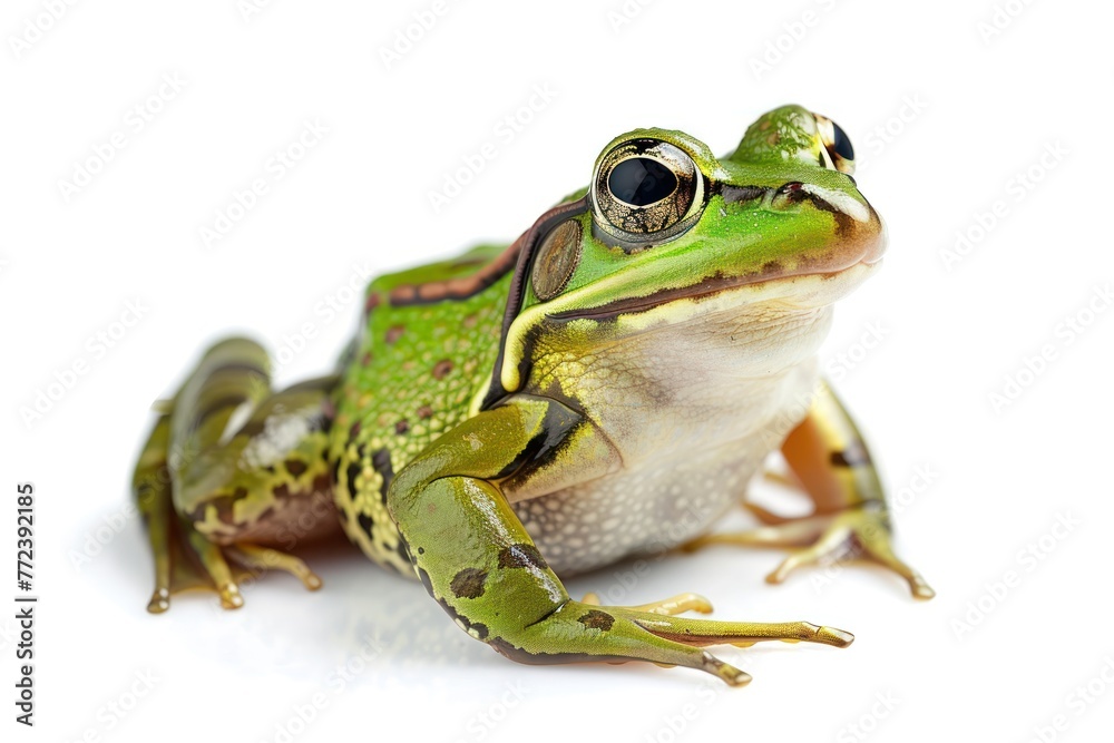 Naklejka premium Frog isolated on white background