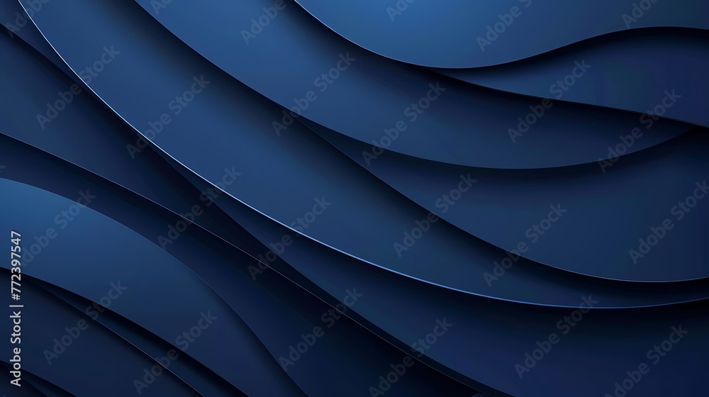 Abstract dark blue stripes overlapping layer background