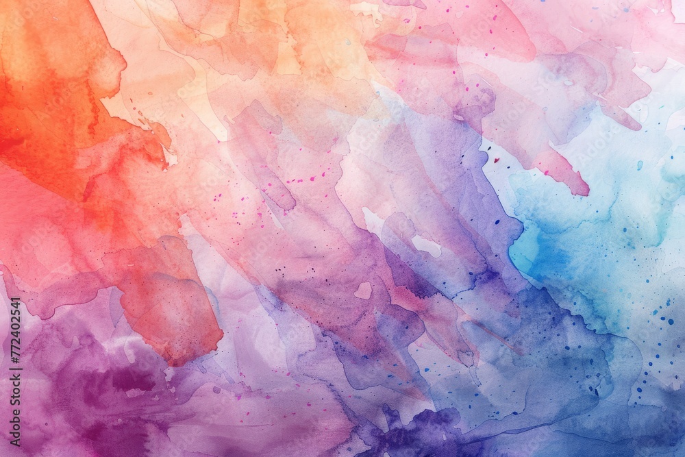 Obraz premium multicolored paint water color background
