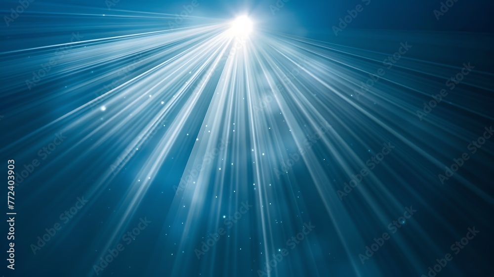 Conceptual brilliant light beams background