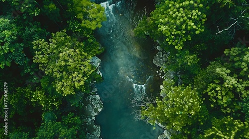 Drone Footage Of Nature