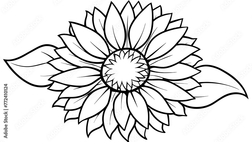 Sunflower Vector Art Illustrations for Your Designs
