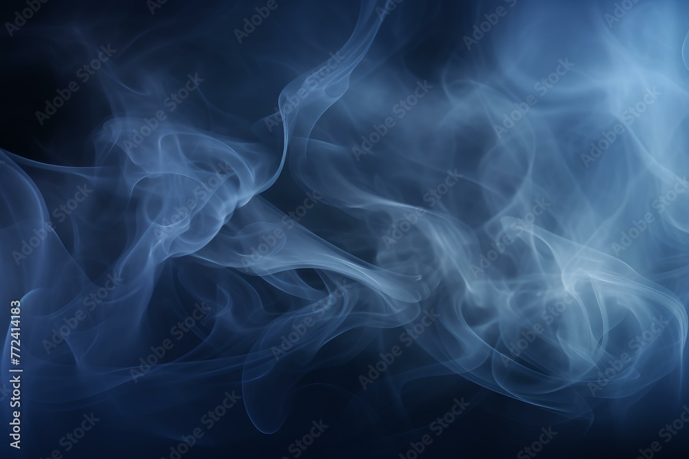 Ethereal Colorful smoke fog. Texture vapour. Generate Ai