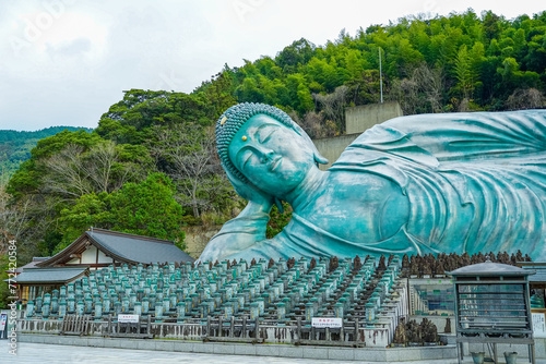 Wallpaper Mural Reclining buddha statue at Nanzoin  Torontodigital.ca