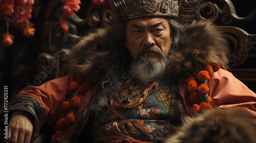 Kublai Khan was the founder and first emperor of the Mongol-led Yuan dynasty of China, and he was good friends with Marco Polo. photo