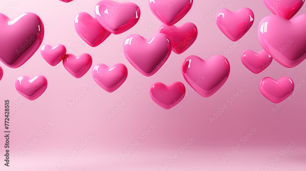 Beautiful happy valentines day greeting background design