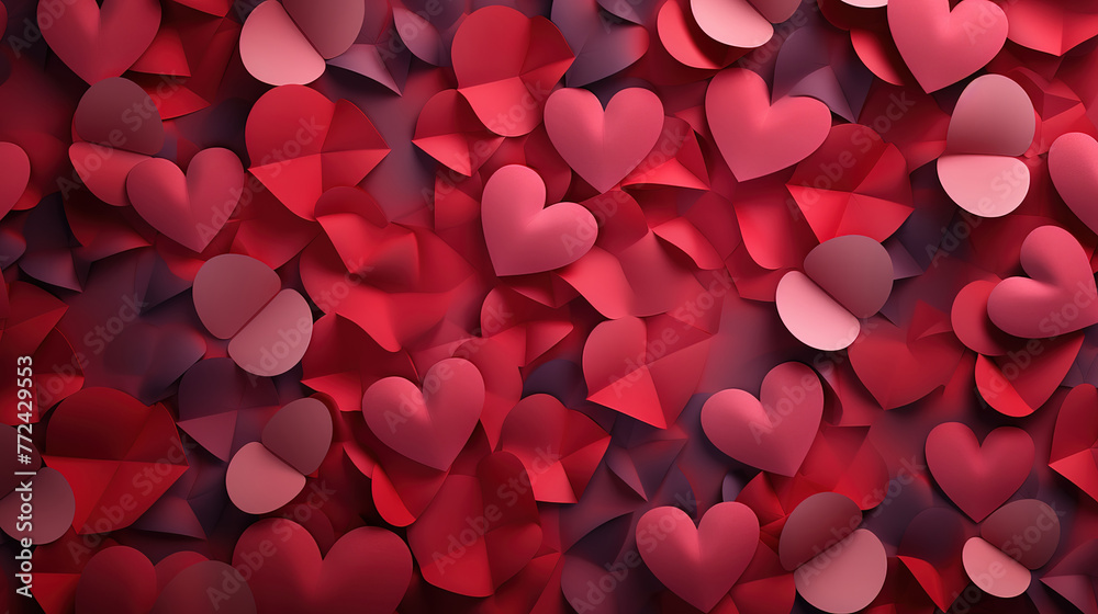 Valentines day background, Bright color