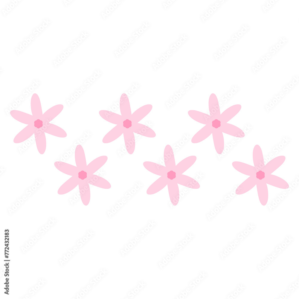 Mini Flowers Stickers