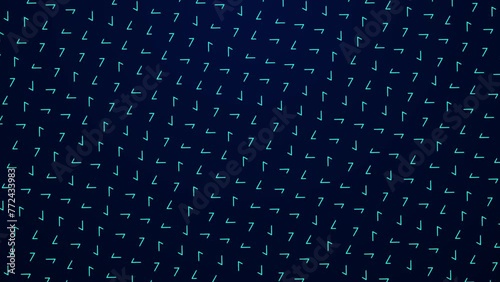Abstract Colorful Minimal Triangle Shape Animated Modern Texture Pattern Background 4k Loop