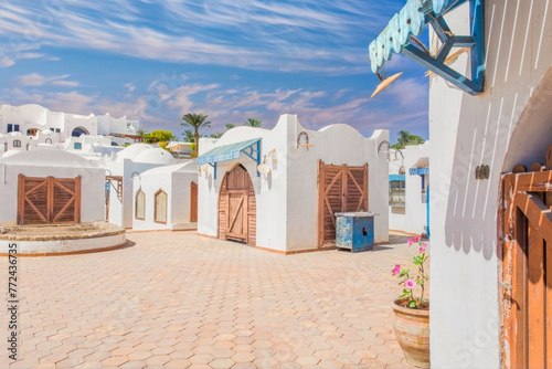 Experience the Sunny Mediterranean Resort Vibe in Sharm el Sheikh, Egypt. photo