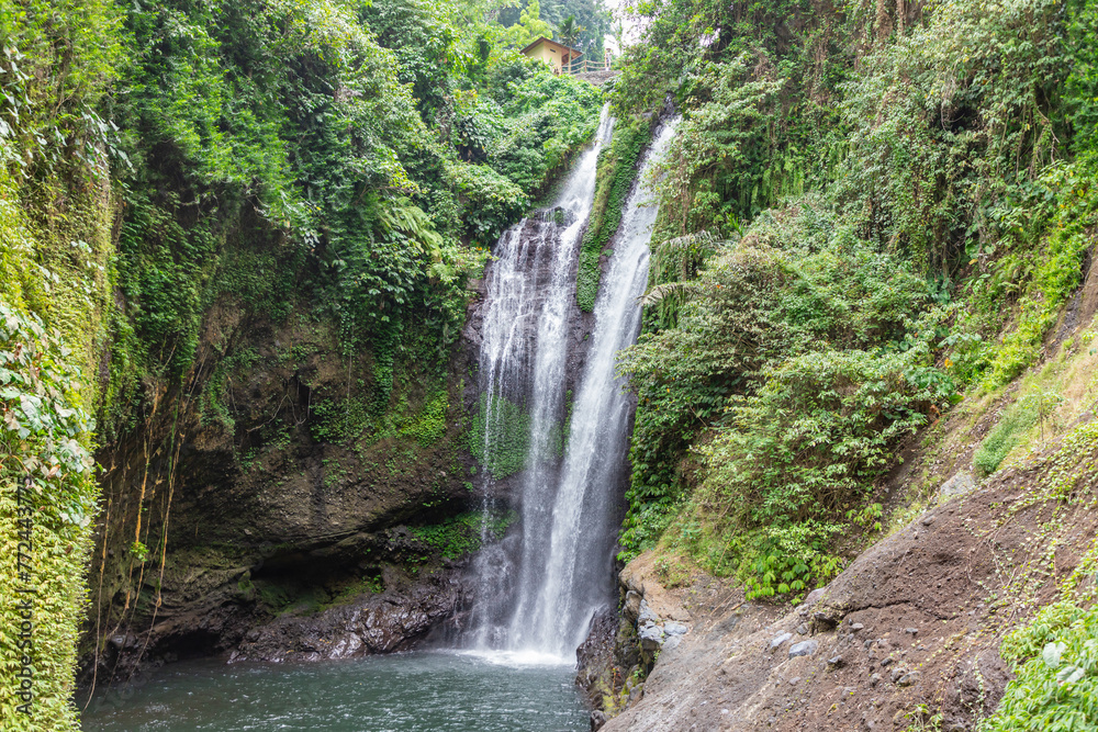 Aling Aling Waterfall in North of Bali, Singaraja